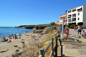 2018 08 15 CAP D AGDE- PLAGE DU MOLE A 13 H